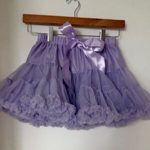 Charming Lilac Tulle Skirt for Kids